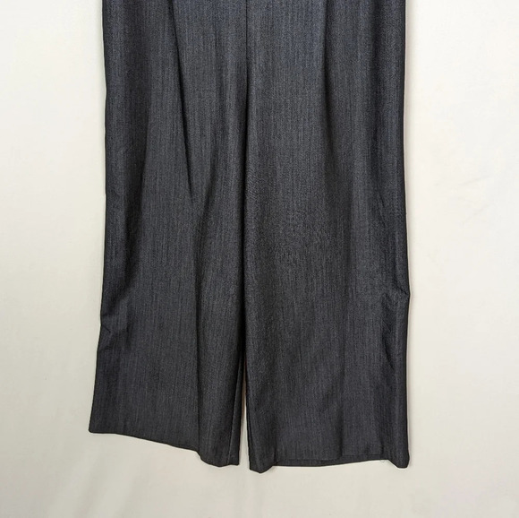 Calvin Klein sz 10 V Neck Sleeveless Wide Leg Jumpsuit One-Piece Career Modern - Picture 6 of 10
